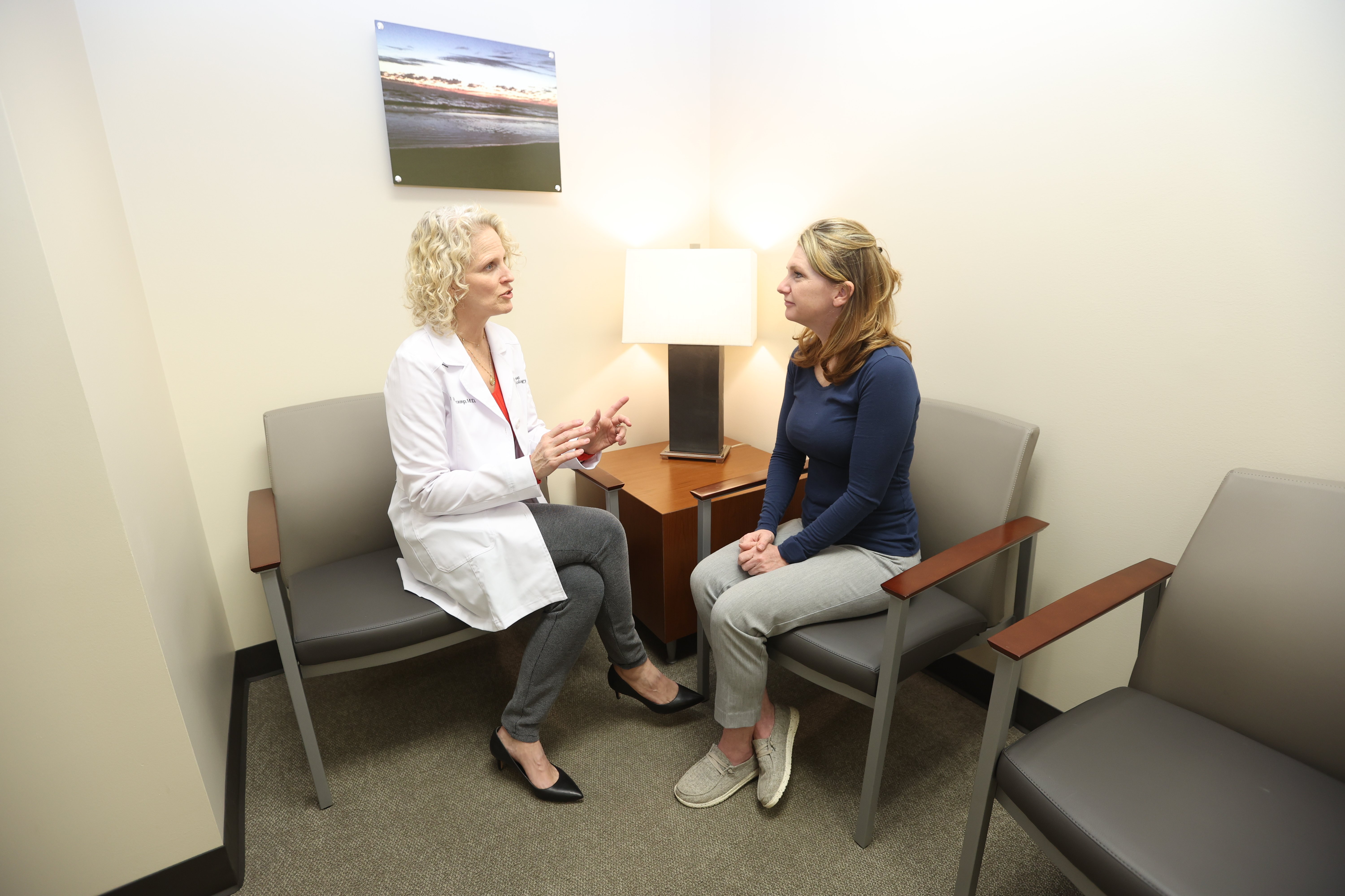Mammo or biopsy consult Westercamp and patient 4